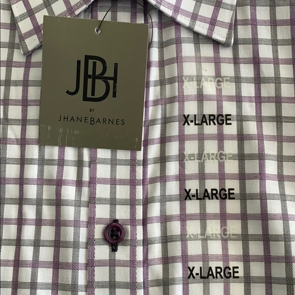 NWT JHane Barnes men shirt size XL Long Sleeve - Picture 3 of 10